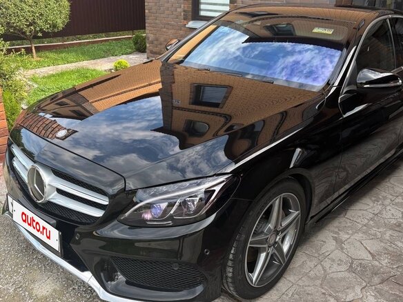 2015 Mercedes-Benz C-Класс 180 IV (W205), чёрный, 2000000 рублей - вид 2