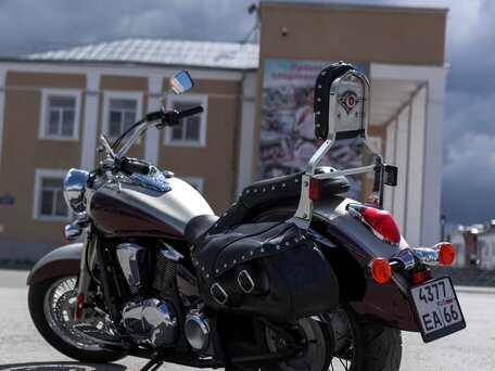 2012 Kawasaki VN900 Vulcan, красный, 480000 рублей, вид 3