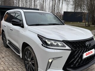2019 Lexus LX 570 III Рестайлинг 2, белый, 7999999 рублей, вид 5
