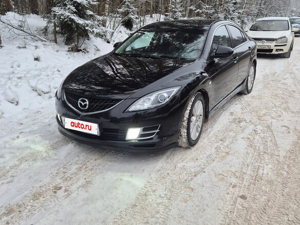 2008 Mazda 6 II (GH), чёрный, 830000 рублей - вид 8