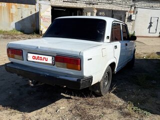 2005 Lada (ВАЗ) 2107, белый, 70000 рублей, вид 4