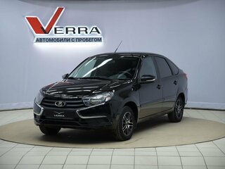 2020 Lada (ВАЗ) Granta I Рестайлинг, чёрный, 570000 рублей, вид 1