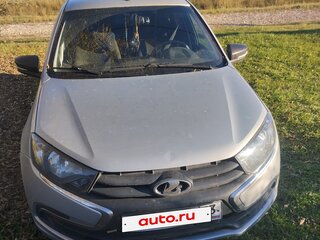 2018 Lada (ВАЗ) Granta I Рестайлинг, серебристый, 476000 рублей, вид 2