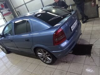 2001 Opel Astra G, серый, 350000 рублей, вид 2