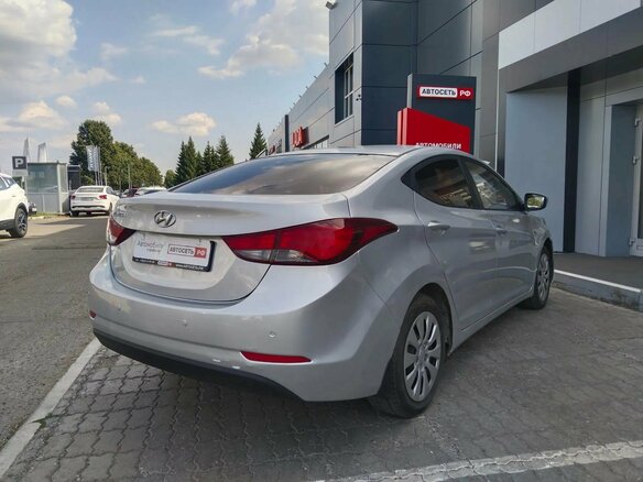 2015 Hyundai Elantra V (MD) Рестайлинг, серебристый - вид 15