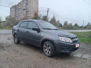 2017 Lada (ВАЗ) Granta I, серый, 500000 рублей, вид 3