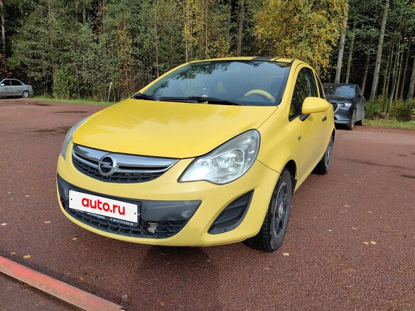 2011 Opel Corsa D Рестайлинг I, жёлтый, 350000 рублей - вид 2