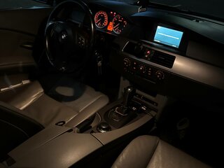 2004 BMW 5 серии 520i V (E60/E61), синий, 950000 рублей, вид 4