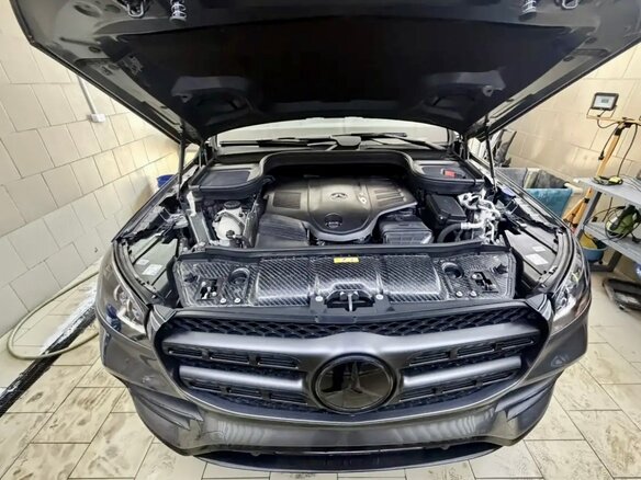 2022 Mercedes-Benz GLS 450 II (X167), серый, 9800000 рублей - вид 7