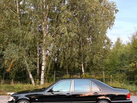 1994 Mercedes-Benz S-Класс 320 Long 5-speed III (W140), чёрный, 1115000 рублей, вид 4