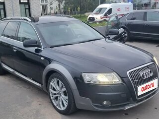 2008 Audi A6 allroad II (C6), синий, 750000 рублей, вид 2