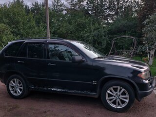 2004 BMW X5 3.0i I (E53) Рестайлинг, чёрный, 795641 рублей, вид 3