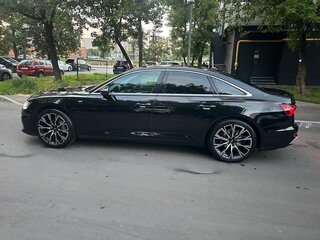 2021 Audi A6 40 TFSI V (C8), чёрный, 3555555 рублей, вид 3