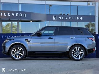 2018 Land Rover Range Rover Sport II Рестайлинг, синий, 6490000 рублей, вид 2