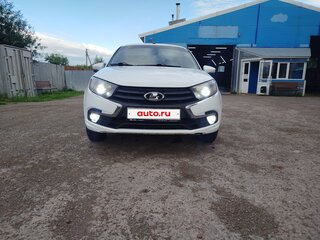 2020 Lada (ВАЗ) Granta I Рестайлинг, белый, 820000 рублей, вид 2