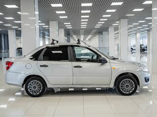 2017 Lada (ВАЗ) Granta I, серебристый, 357000 рублей, вид 5