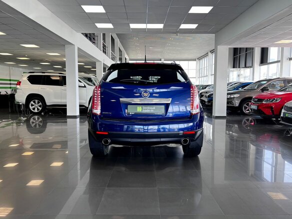 2012 Cadillac SRX II, синий - вид 3