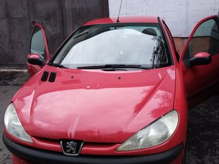 2003 Peugeot 206, красный, 220000 рублей, вид 2