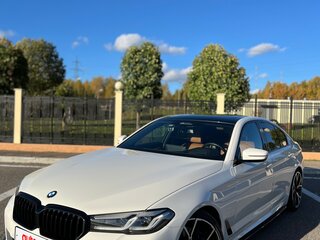 2020 BMW 5 серии 520i VII (G30/G31/G38) Рестайлинг, белый, 5090000 рублей, вид 1