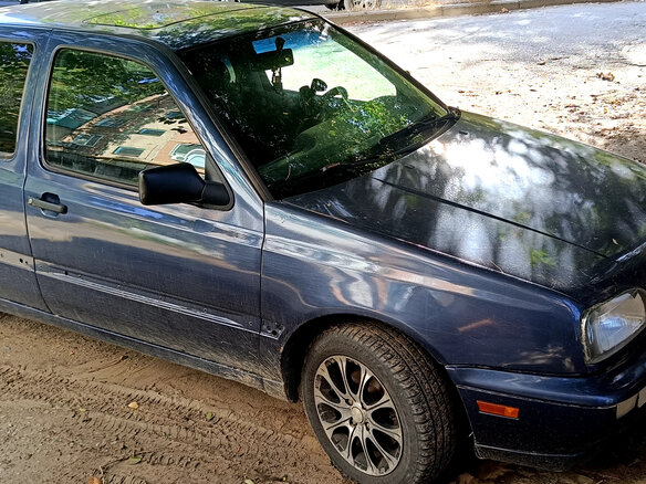1992 Volkswagen Vento, синий, 150000 рублей - вид 2