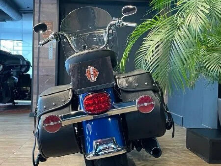 2015 Harley-Davidson Heritage, синий, 1850000 рублей - вид 4