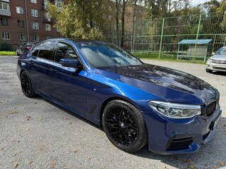 2019 BMW 5 серии 530i xDrive VII (G30/G31/G38), синий, 3550000 рублей, вид 1
