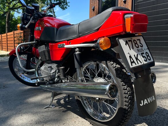 1989 Jawa 350/638, красный, 449000 рублей - вид 17
