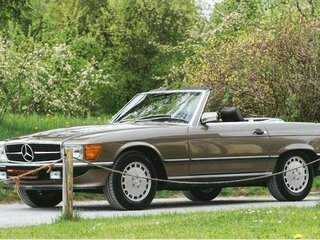 1988 Mercedes-Benz SL-Класс 420 III (R107, C107), коричневый, 6660000 рублей, вид 3