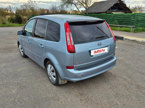 2007 Ford C-MAX I Рестайлинг, голубой, 560000 рублей - вид 6