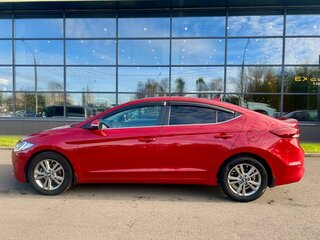 2018 Hyundai Elantra VI (AD), красный, 1450000 рублей, вид 2