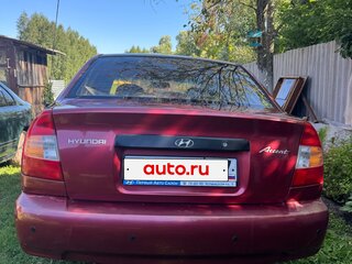 2005 Hyundai Accent ТагАЗ II, красный, 440000 рублей, вид 2