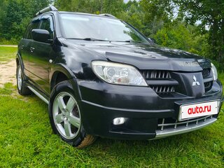 2004 Mitsubishi Outlander I, чёрный, 435000 рублей, вид 1