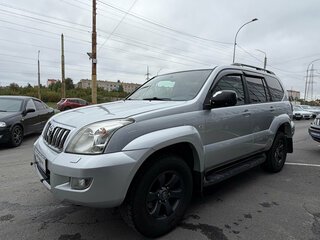 2006 Toyota Land Cruiser Prado 5-speed 120 Series, серебристый, 1750000 рублей, вид 3