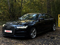 2017 Audi A6 IV (C7) Рестайлинг, чёрный - вид 1