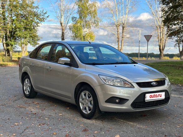 2008 Ford Focus II Рестайлинг, серебристый - вид 8