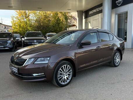 2017 Skoda Octavia III (A7) Рестайлинг, коричневый, 2150000 рублей, вид 1