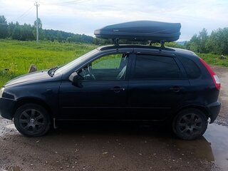2007 Lada (ВАЗ) Kalina I, синий, 150000 рублей, вид 2