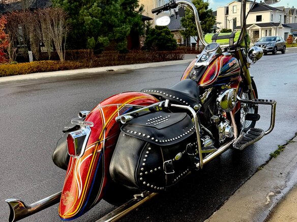 2004 Harley-Davidson Heritage, красный, 2000000 рублей - вид 9