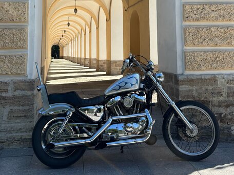 1999 Harley-Davidson Sportster 1200, серебристый, 609000 рублей, вид 1