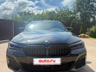 2020 BMW 5 серии 530d xDrive VII (G30/G31/G38) Рестайлинг, чёрный, 4500000 рублей, вид 4