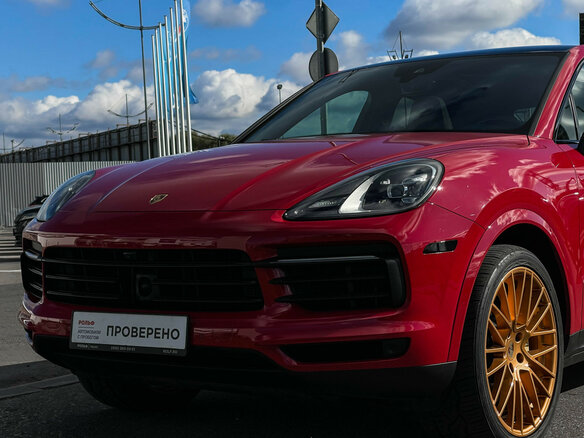 2020 Porsche Cayenne Coupé III, красный, 6549000 рублей - вид 24