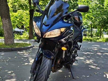 2008 Yamaha FZ6, синий, 430000 рублей, вид 2