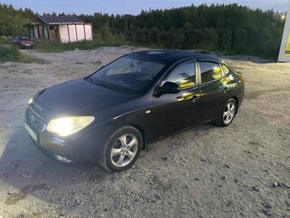 2008 Hyundai Elantra IV (HD), чёрный, 750000 рублей, вид 2
