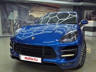 2015 Porsche Macan Turbo I, синий, 3600000 рублей, вид 4