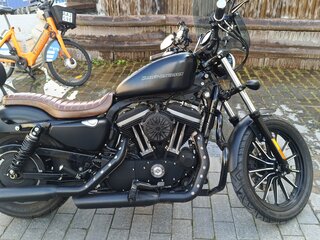2011 Harley-Davidson Sportster 883, чёрный, 800000 рублей, вид 2