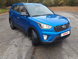 2020 Hyundai Creta I Рестайлинг, синий, 2299000 рублей, вид 2
