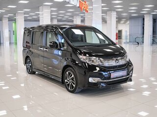 2015 Honda Stepwgn V, чёрный, 1848000 рублей, вид 3