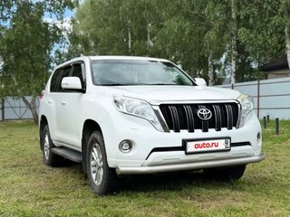 2015 Toyota Land Cruiser Prado 150 Series Рестайлинг 1, белый, 3000000 рублей, вид 4