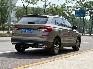2022 Skoda Kamiq I (China Market), коричневый, 1259000 рублей, вид 4