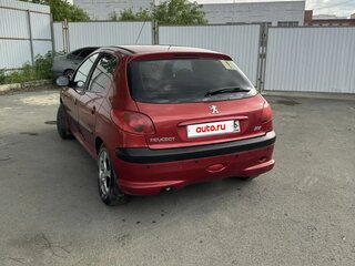 2005 Peugeot 206, красный, 250000 рублей, вид 3